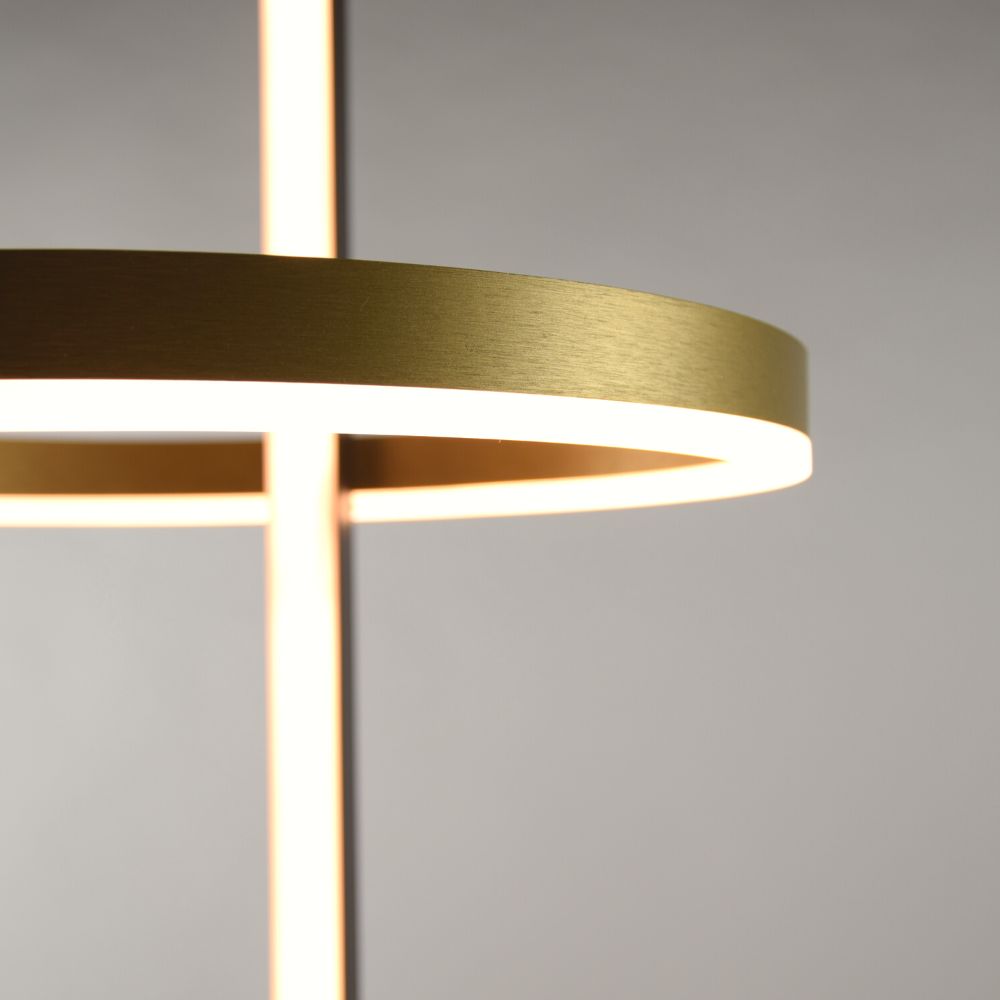 S.Luce s.luce Ring LED-Stehleuchte Ø 40cm direkt & indirekt Riesige Ersparnisse