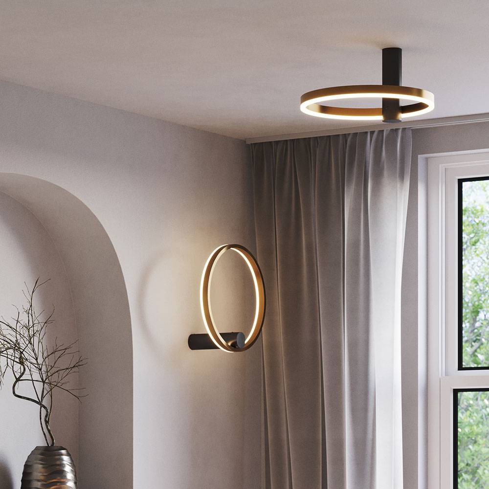 S.Luce s.luce Ring Air LED Wand- & Deckenleuchte rund indirekt VIP-Rabatte