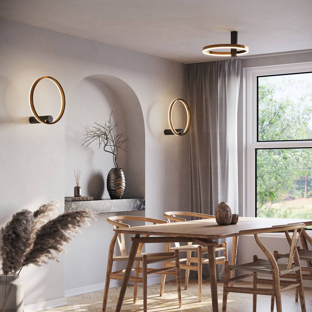 S.Luce s.luce Ring Air LED Wand- & Deckenleuchte rund indirekt VIP-Rabatte