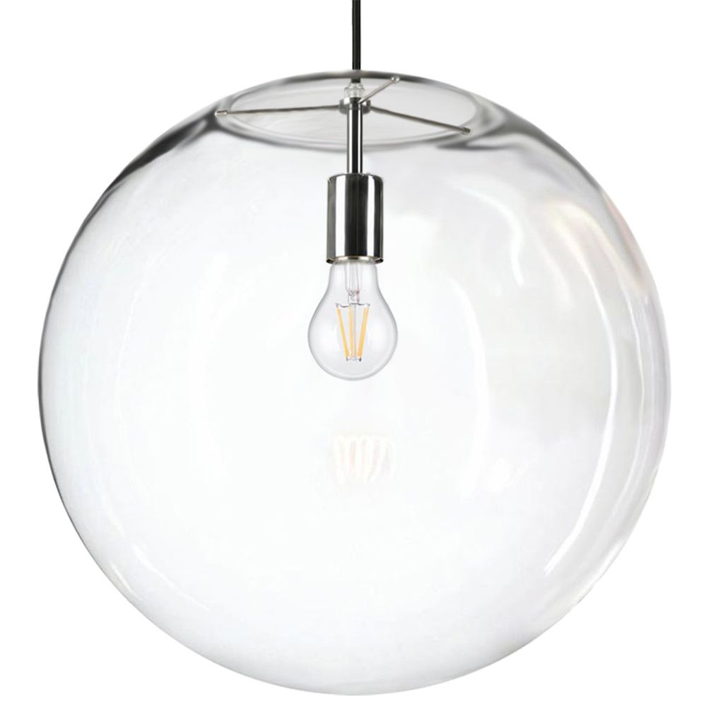 S.Luce s.luce Orb Glas-Hängeleuchte 2 bis 5-flammig inkl. 1-Phasen-Schienensystem Tiefpreis