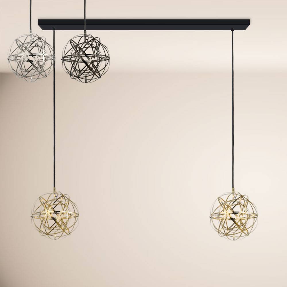 S.Luce s.luce Atom LED Esstisch-Pendelleuchte 2 bis 5-flammig Balken Wochenangebot