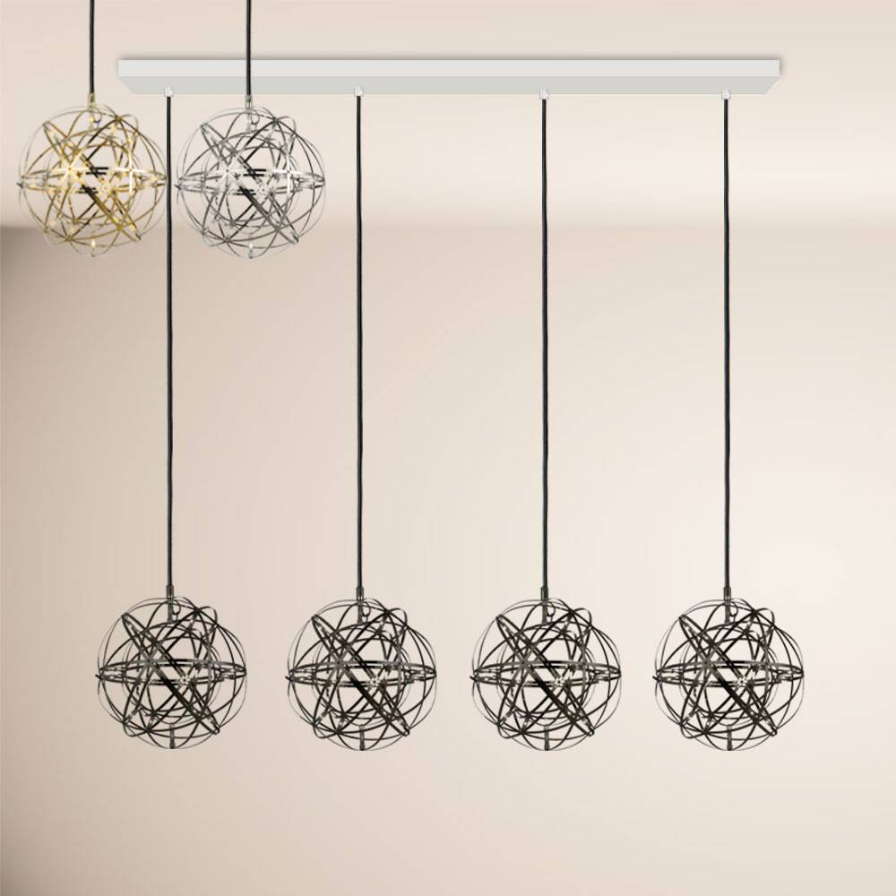S.Luce s.luce Atom LED Esstisch-Pendelleuchte 2 bis 5-flammig Balken Wochenangebot