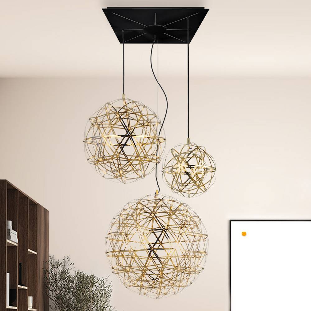 S.Luce s.luce Atom XL Hängeleuchten-Kombination Modular Kostenlose Rückgabe