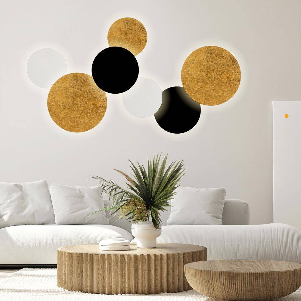 S.Luce s.luce Cloud indirekte LED Wandleuchte Kombination Letzte 3 Tage