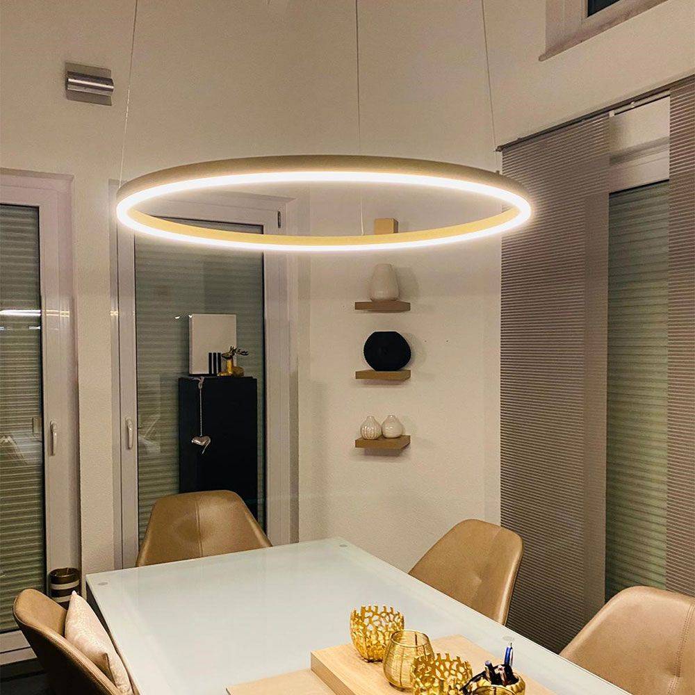 S.Luce s.luce Ring 100 LED Hängelampe Direkt Begrenzt auf 3 Tage