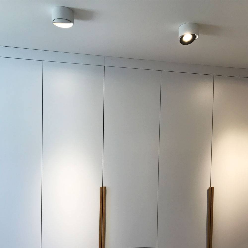 S.Luce LED Aufbauspot Santa schwenkbar & Dimmbar Im Verkauf