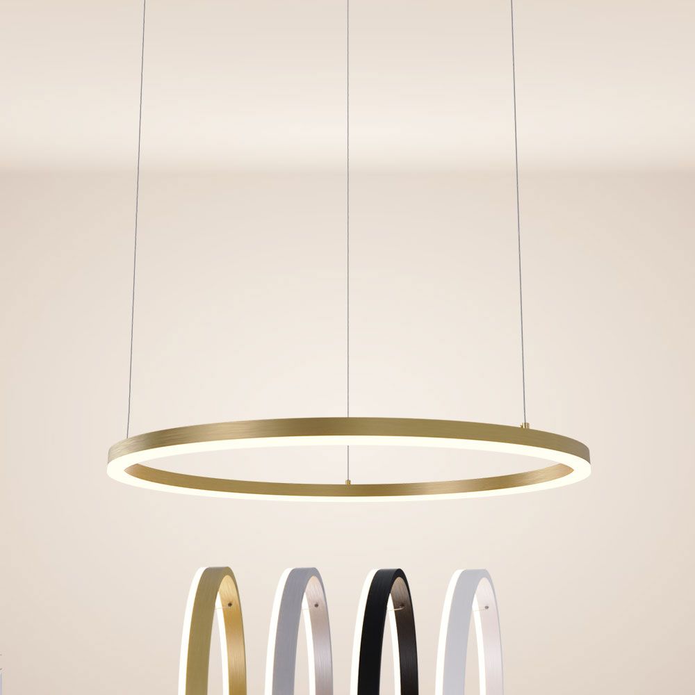S.Luce s.luce Ring 80 LED Pendellampe Direkt 5m zollfrei