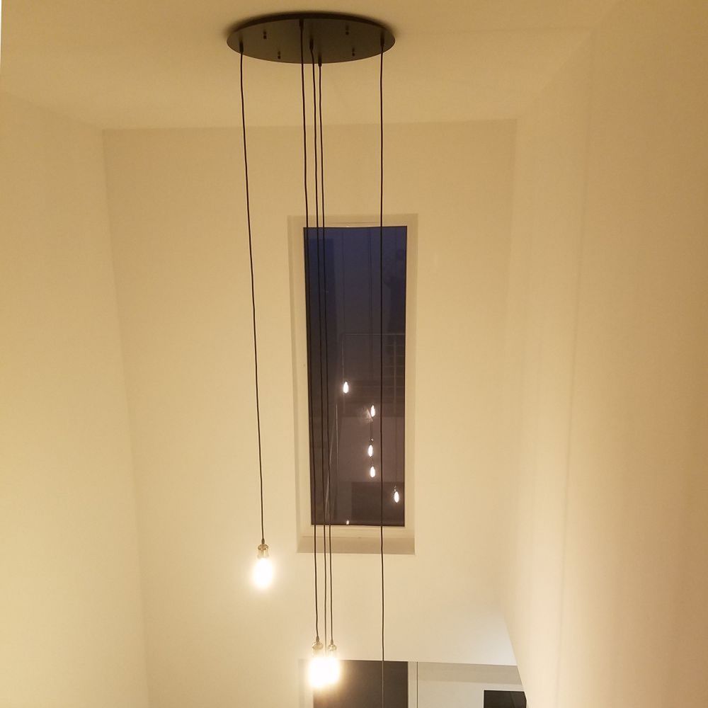 S.Luce s.luce Modular Hängeleuchten-Baldachin 3-flammig oder 5-flammig Fabrik Onlineshop