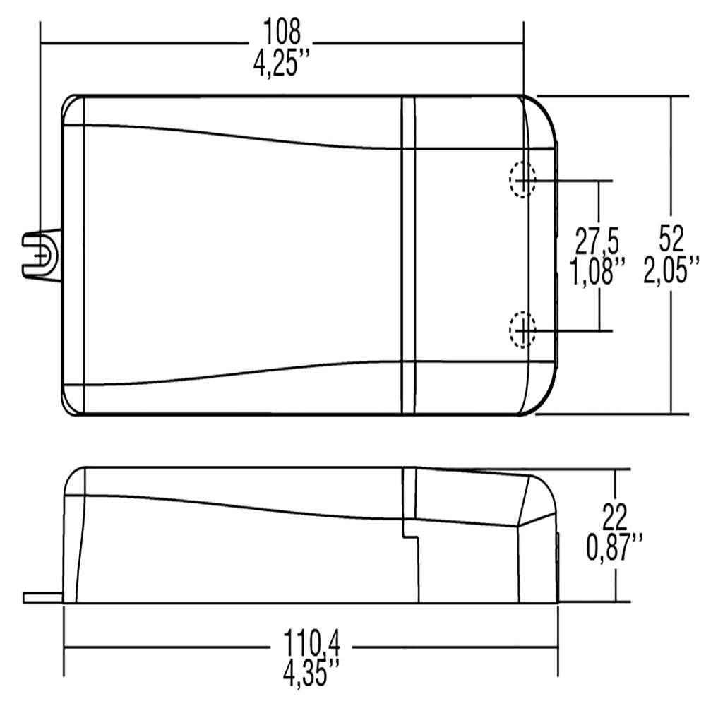 S.Luce LED Mini-Trafo DALI klein 20W 24V Versandkostenfrei