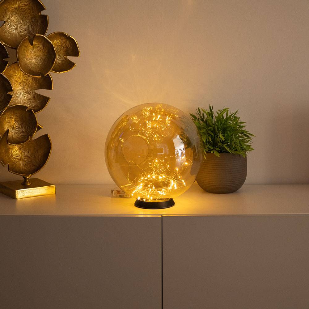 S.Luce s.luce Orb LED-Dekolampe Glaskugel Ornament Großer Ausverkauf