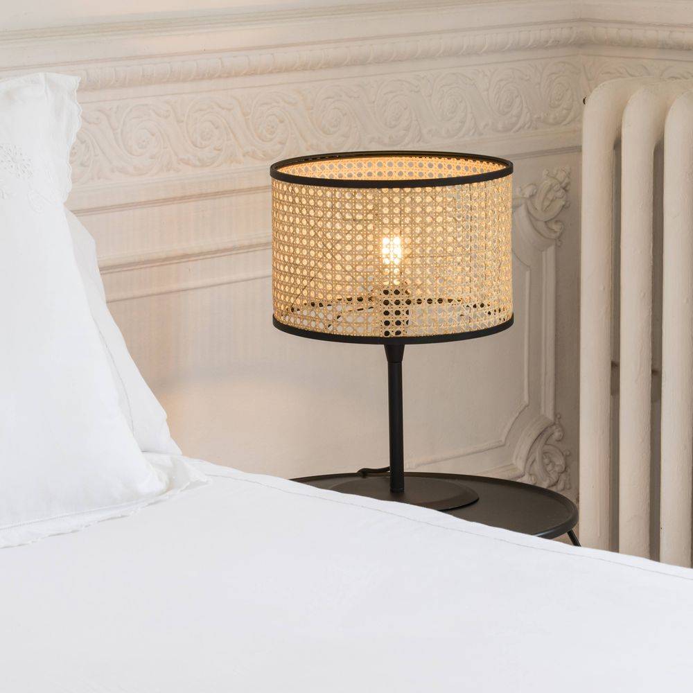 S.Luce Rattan Lampenschirm Ø 32x21,3cm für Mambo-Serie Weihnachtsangebot
