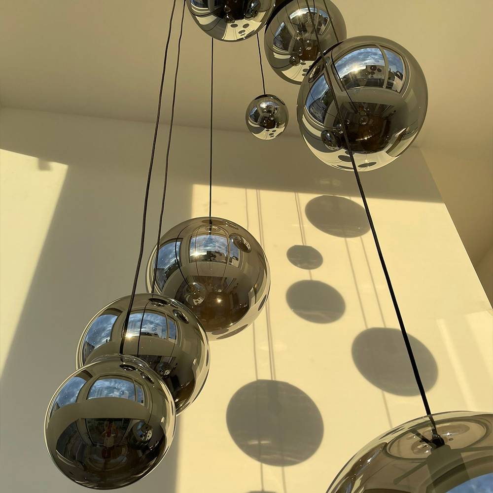 S.Luce s.luce Orb XL Galerieleuchte 8-flammig mit Modular Baldachin Neueste Mode