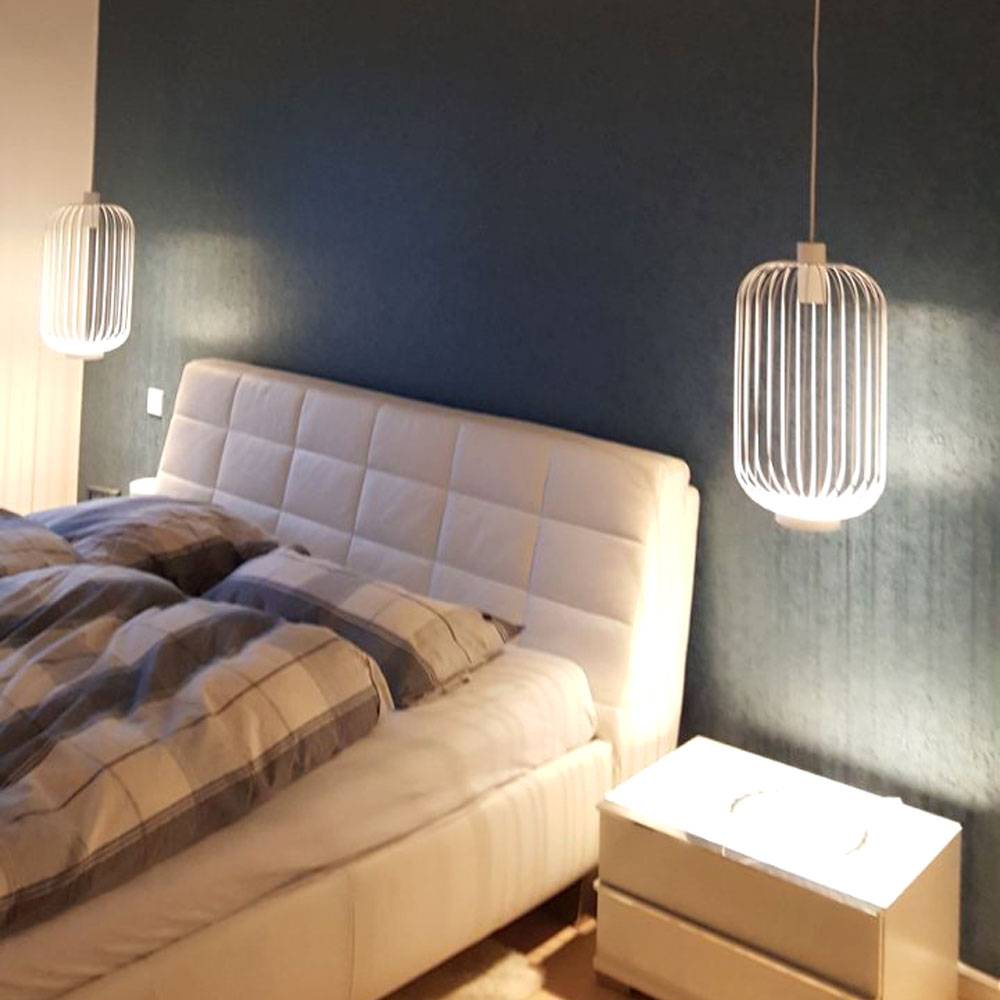 S.Luce Rooms M direkt & indirekte Gitter-Pendelleuchte Ø30cm Zeitlich begrenztes Angebot