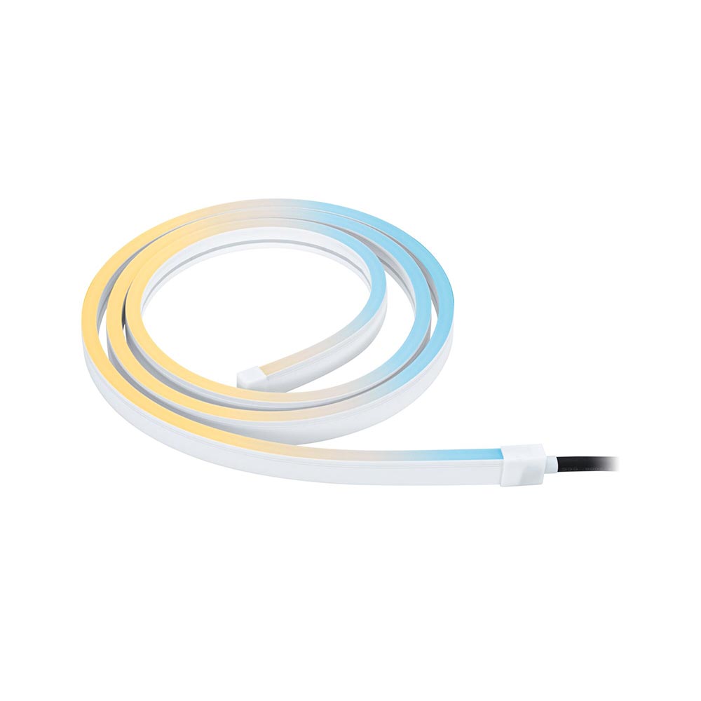 S.Luce Plug & Shine LED Strip 200cm Smart Home Zigbee Smooth IP67 Weiß Kostenlose Rückgabe