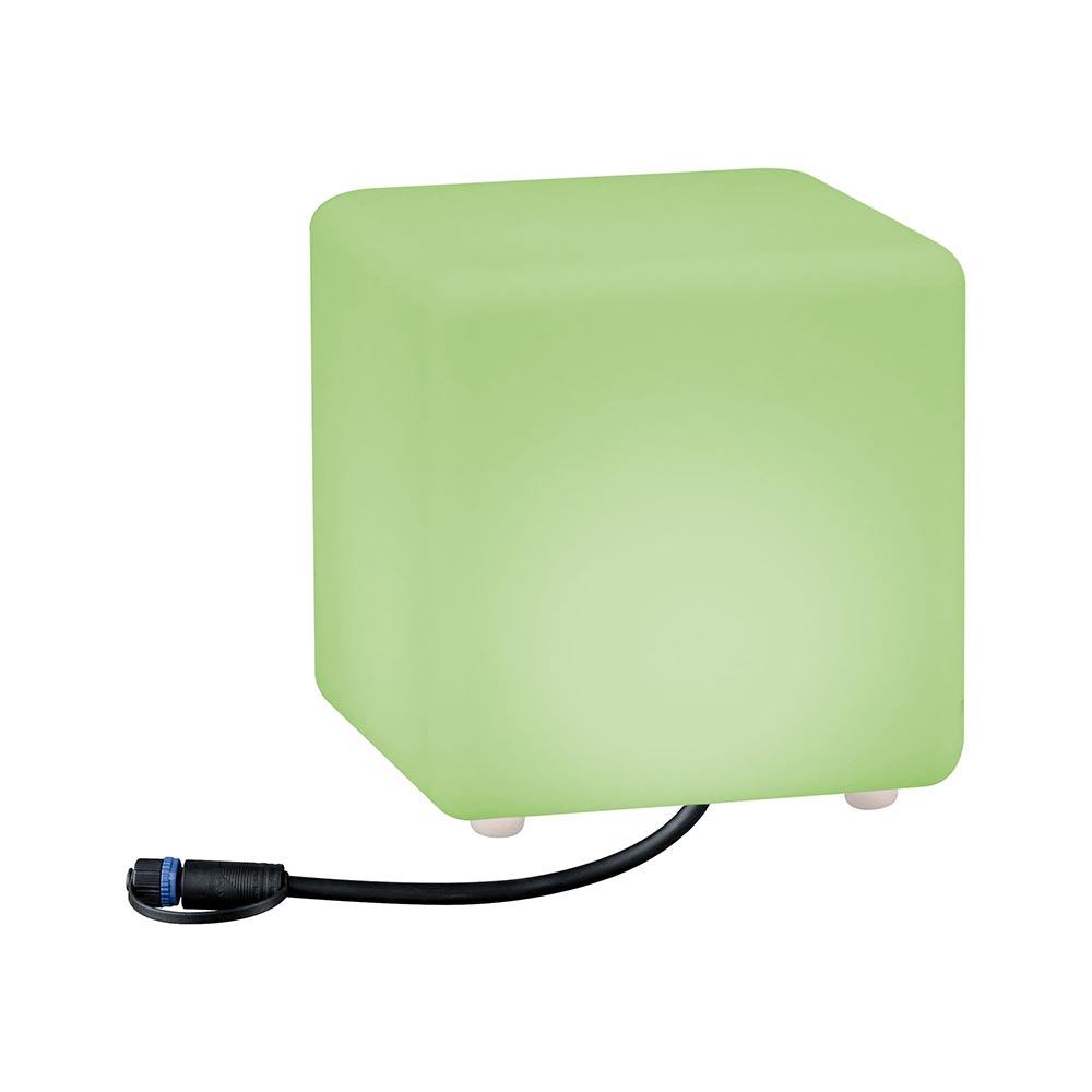 S.Luce Plug & Shine LED Lichtobjekt Cube Smart Home Zigbee IP65 Weiß Neueste Stile