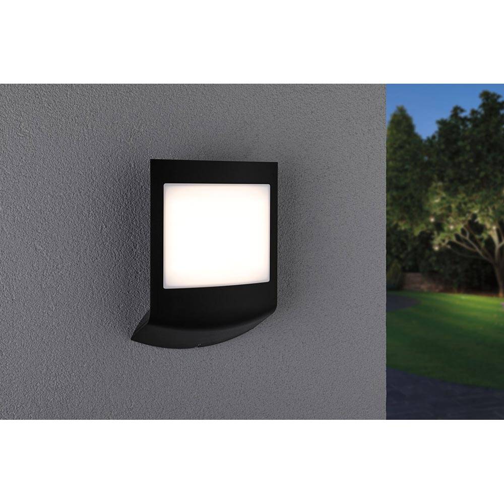 S.Luce LED Hausnummernleuchte Padea mit Dämmerungssensor IP44 Begrenzt auf 3 Tage