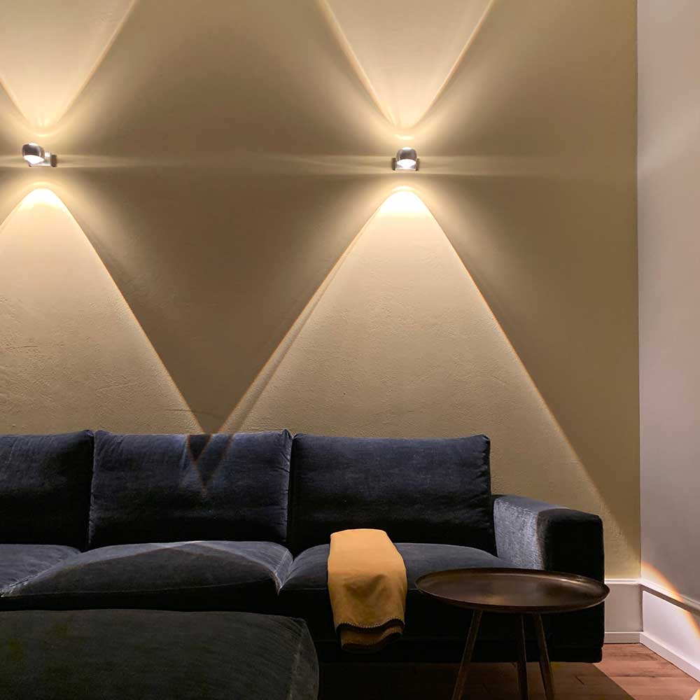S.Luce s.luce Beam Wandleuchte runde Basis zollfrei