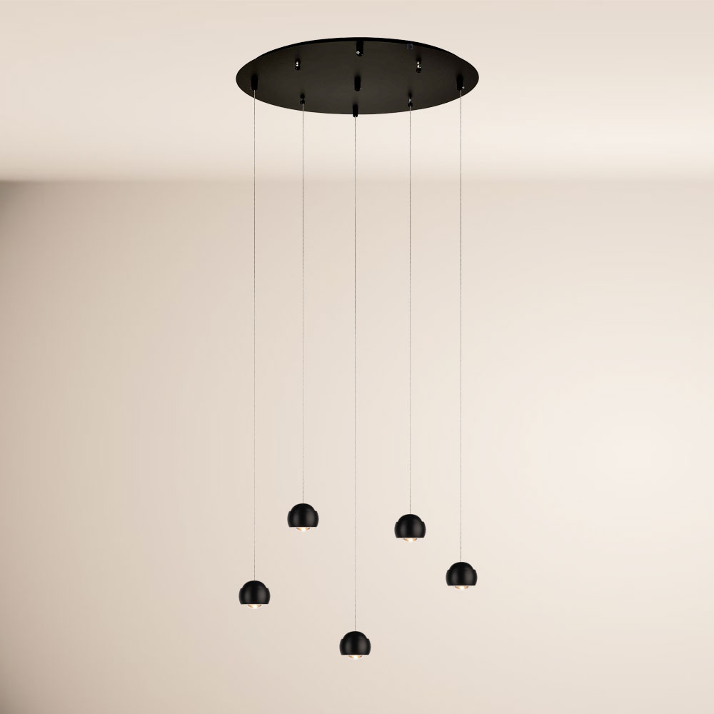 S.Luce s.luce Beam LED Pendelleuchte 3- oder 5-flammig Modular Baldachin Outlet