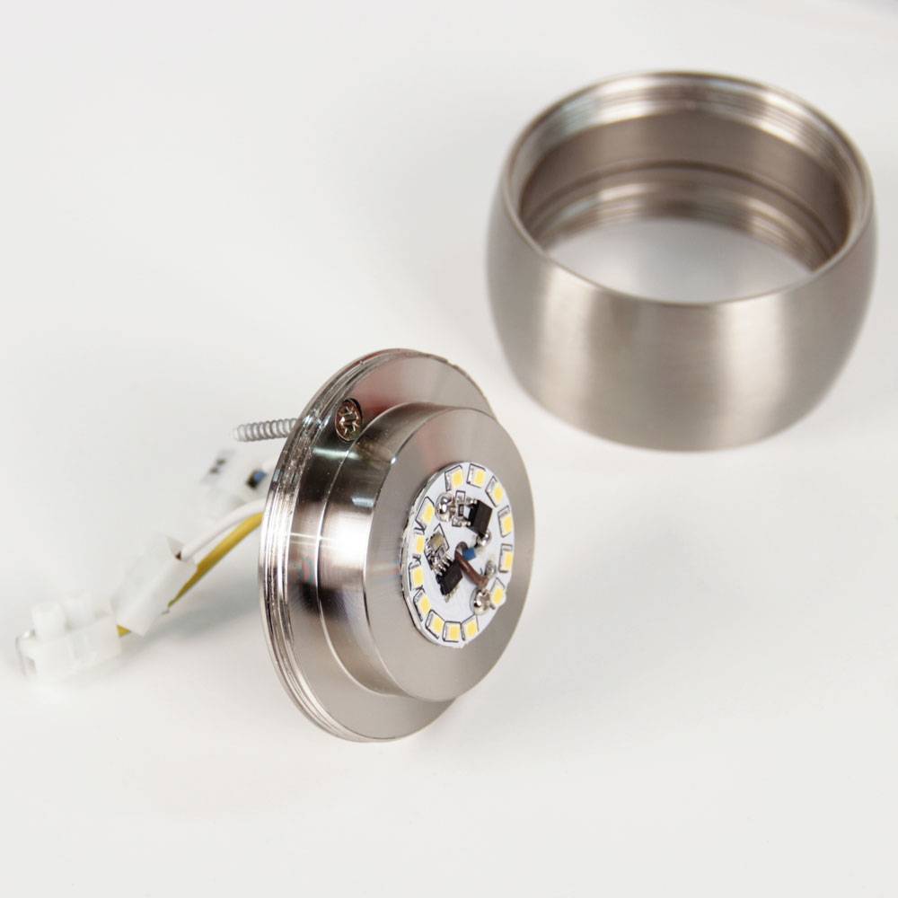 S.Luce LED Deckenleuchte Beam mit Linse Aufbauspot Ø 8cm Auslauf