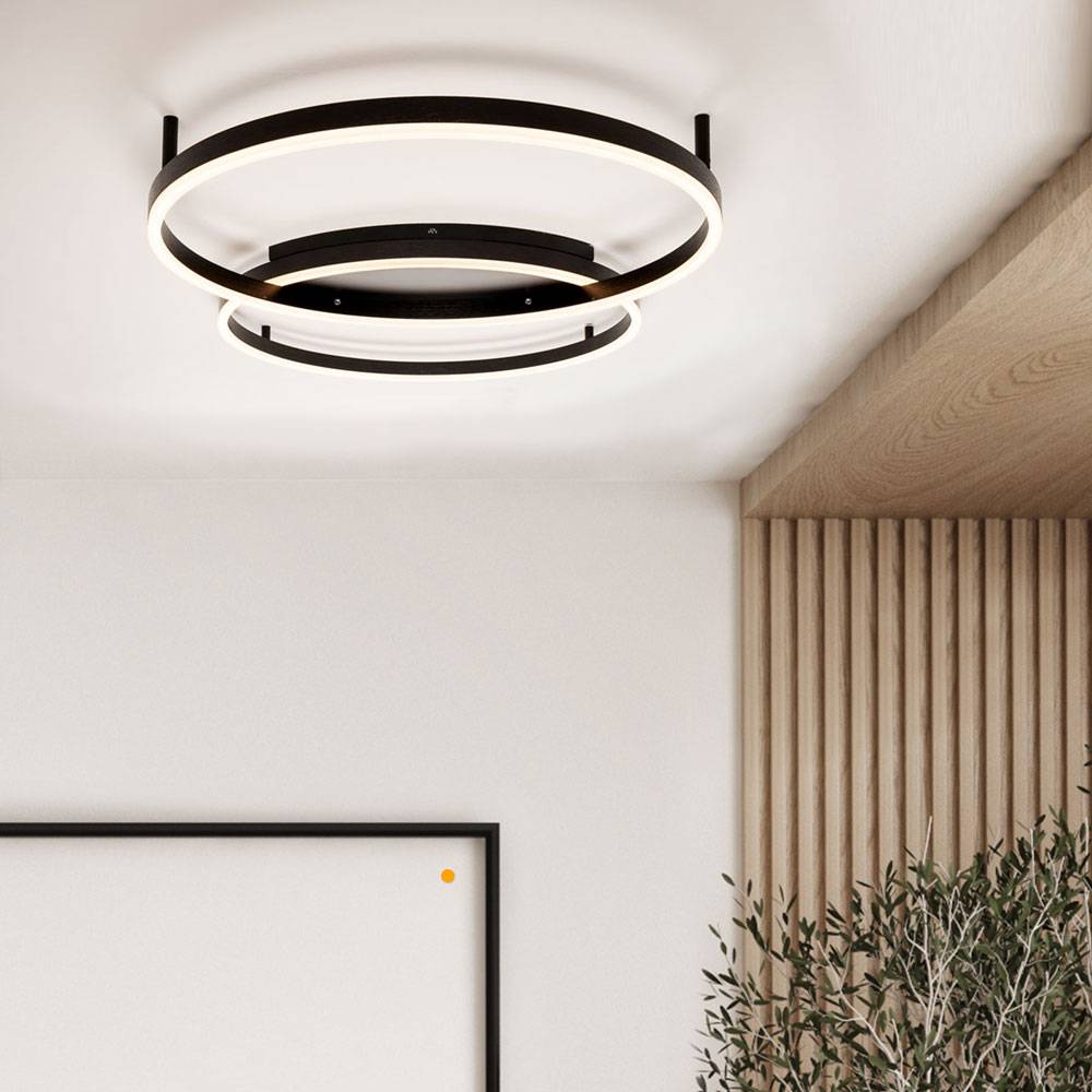 S.Luce s.luce Ring LED Deckenleuchte 2-flammig