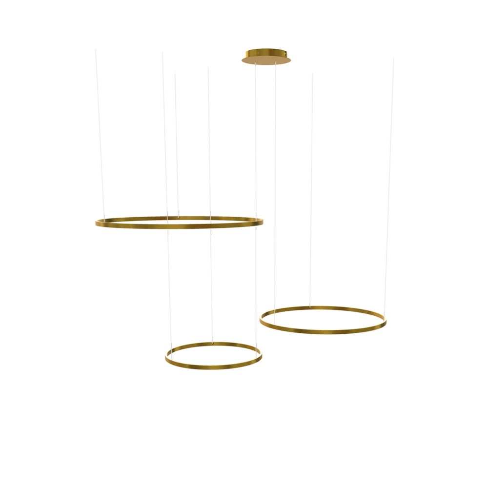S.Luce s.luce LED 3er-Ring Pendelleuchten Kombination Exzentrisch Blitzverkäufe