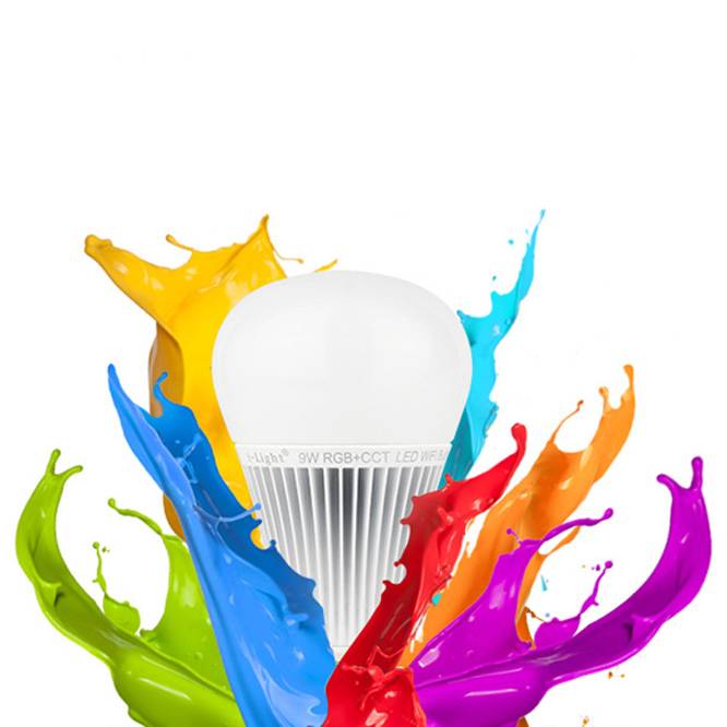 S.Luce iLight E27 LED Alexa RGBW CCT 2700-6500K 850lm 9W Online Shopping
