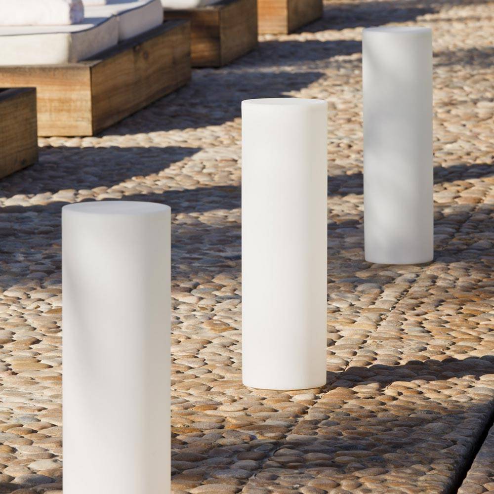S.Luce LED Außen-Dekolampe Tower 70cm Akkubetrieb mit App-Steuerung Letzte 2 Tage