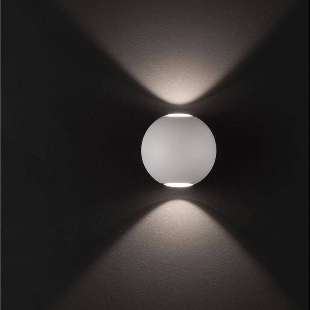 S.Luce Nova Luce Zari Mini Wandleuchte Lichtstrahlen IP54 Vierteljährliche Förderung