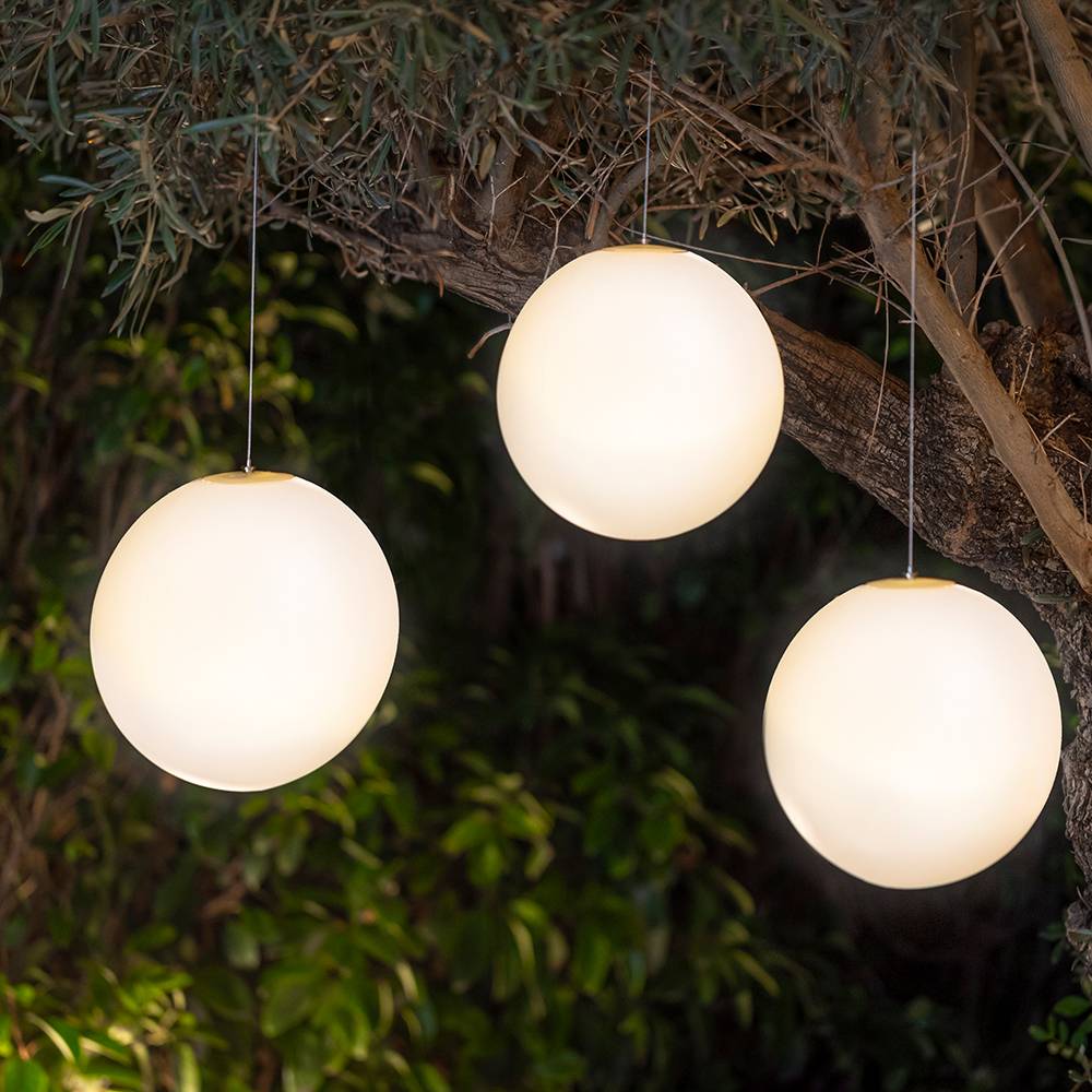 S.Luce Pianeta Steuerbare LED Akku-Hängelampe IP54 Osterangebot