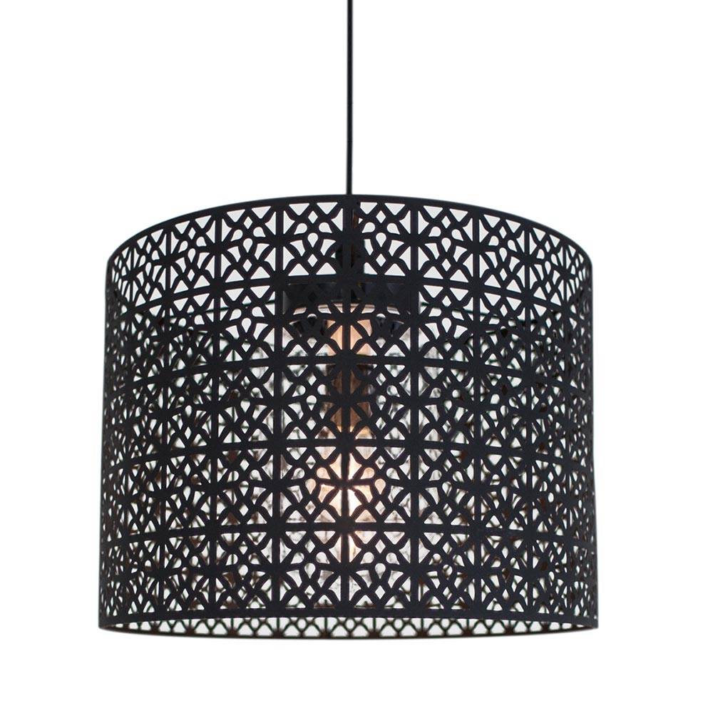 S.Luce By Rydens Außen-Hängeleuchte Maison IP44 Ø 36cm Sandschwarz Exklusive Angebote