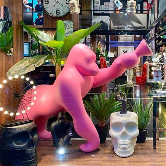 S.Luce Qeeboo Kong XL Bodenleuchte Gorilla Rabatte dieses Monats