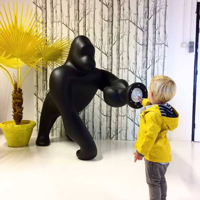 S.Luce Qeeboo Kong XL Bodenleuchte Gorilla Rabatte dieses Monats