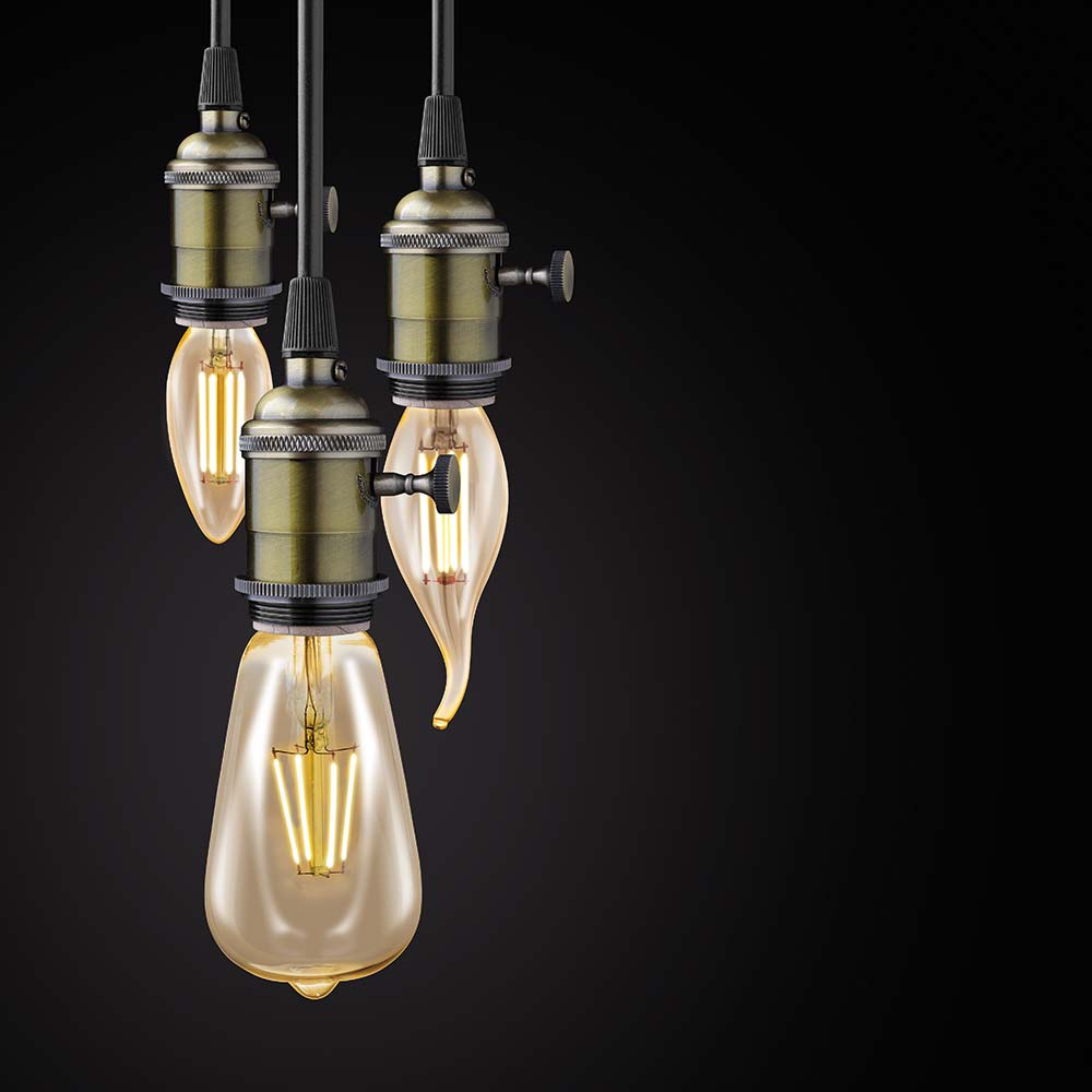 S.Luce E14 LED Windstoßkerze Extra Warmweiß 2200K 220lm 4W Meist gekauft
