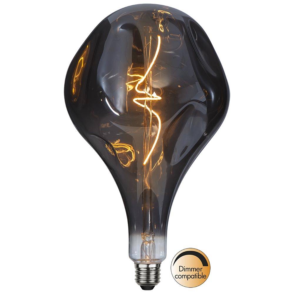 S.Luce E27 LED XXL Retro Bubble Extra Warmweiß 2000K 55lm 3W Dimmbar Fabrikpreis