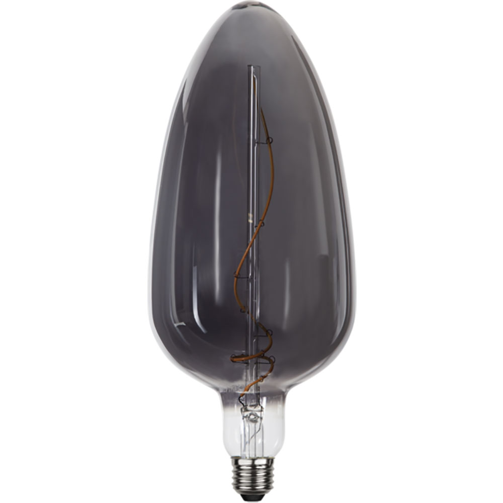S.Luce E27 LED Vintage XXL Extra Warmweiß Rauchglas 30cm Online Outlet