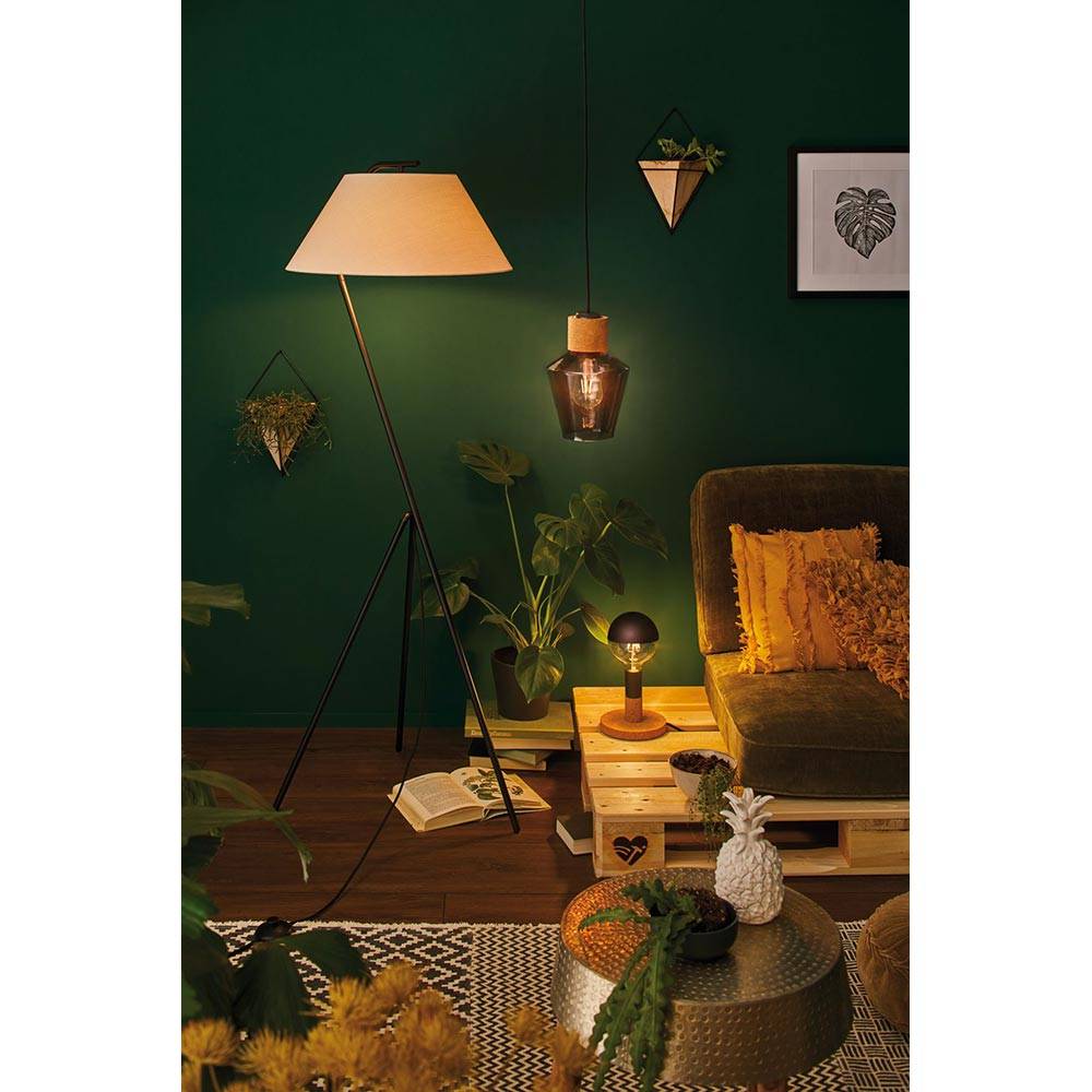 S.Luce E27 6,5W LED Kopfspiegel Schwarz-Matt Dimmbar 2700K Zeitlich begrenztes Angebot