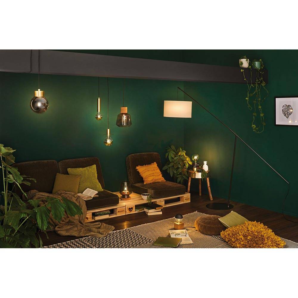 S.Luce E27 6,5W LED Kopfspiegel Schwarz-Matt Dimmbar 2700K Zeitlich begrenztes Angebot