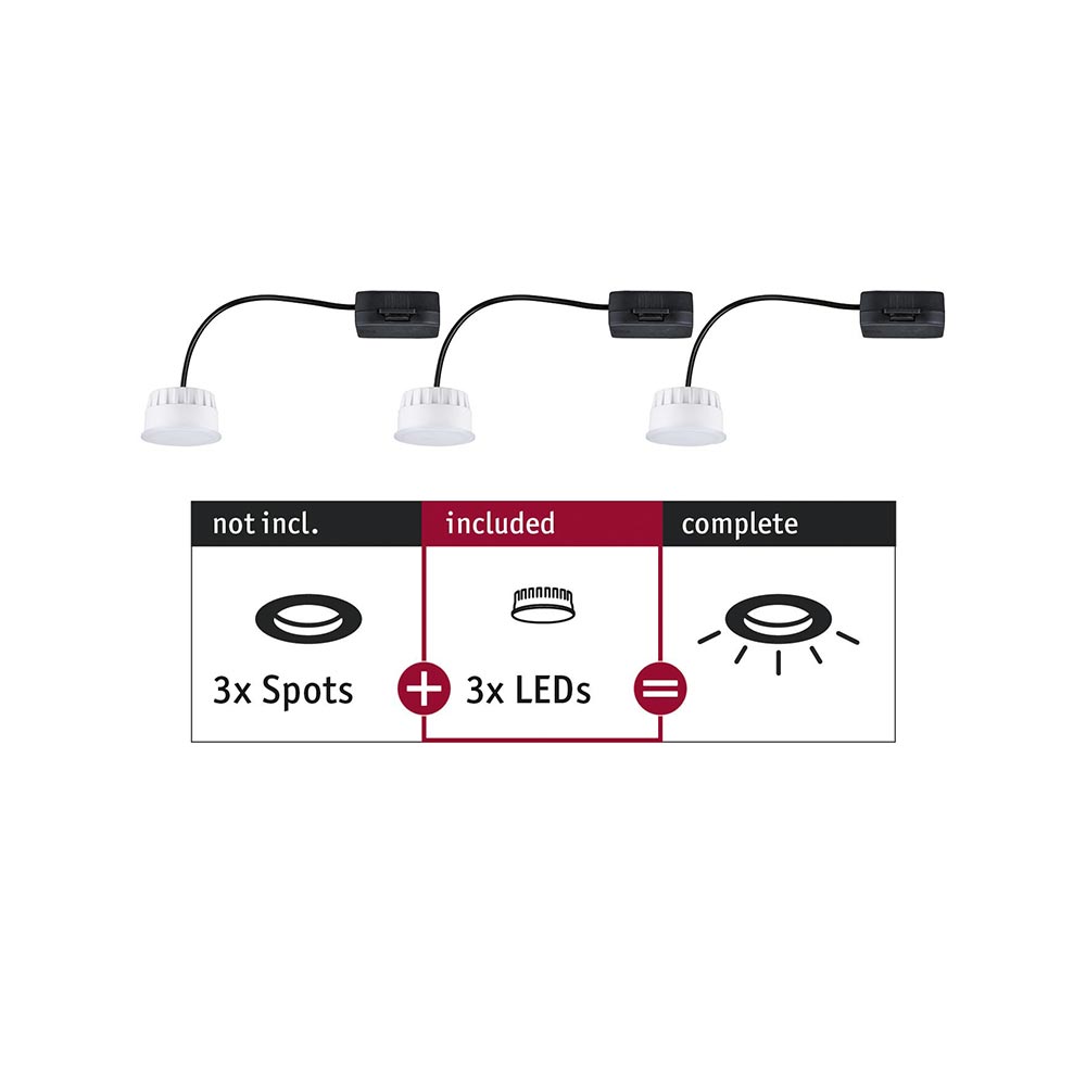 S.Luce LED Modul Choose LED 3er-Set 2700K JETZT KAUFEN