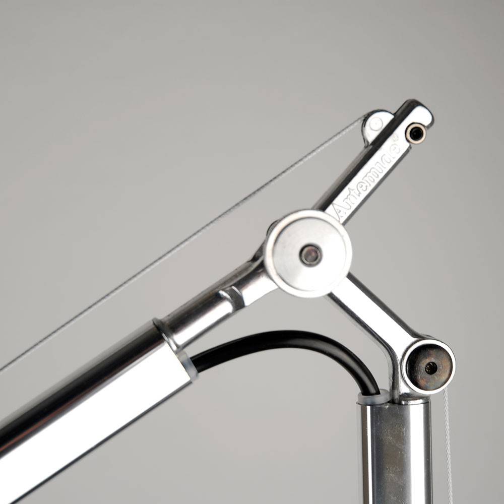 S.Luce Artemide Tolomeo Lettura Stehlampe mit LED-Leuchtmittel Dimmbar Neueste Stile