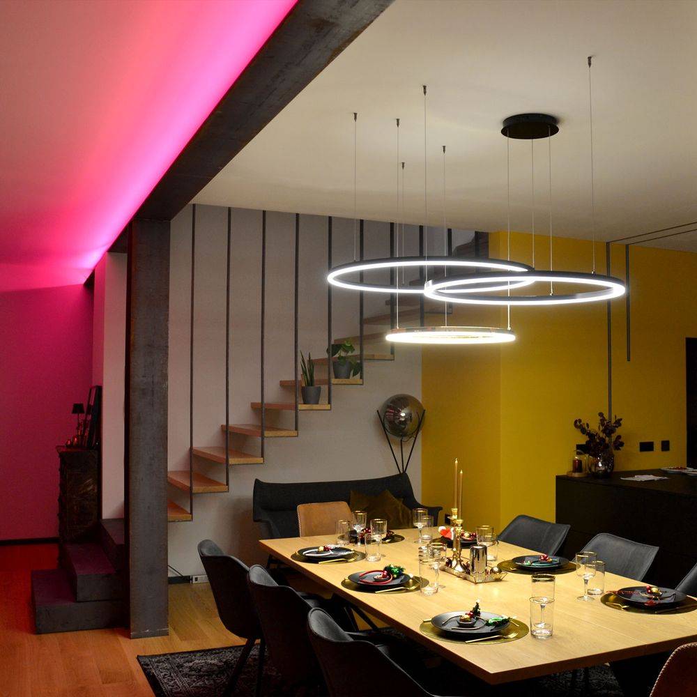 S.Luce s.luce LED Ring Hängelampe Ø 80cm Bis zu 60% Rabatt