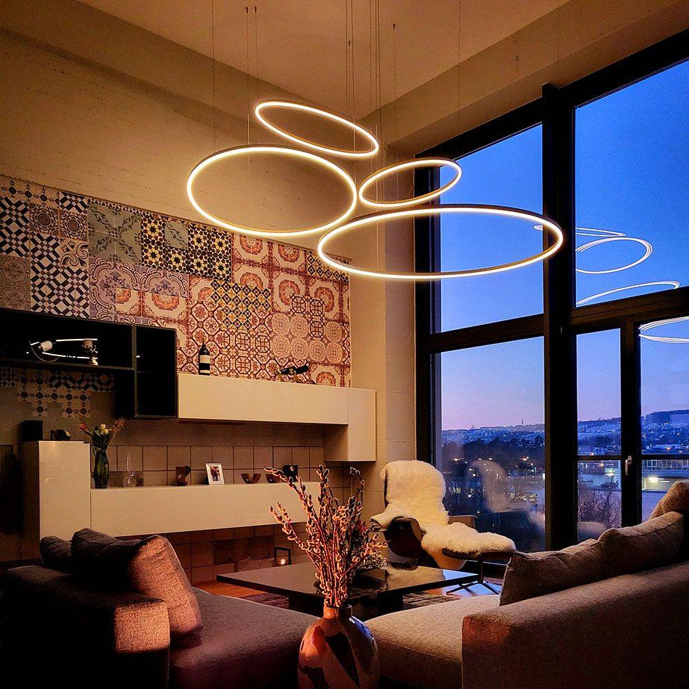 S.Luce s.luce Ring 100 LED Hängelampe Direkt 5m Discount Store für neue Produkte