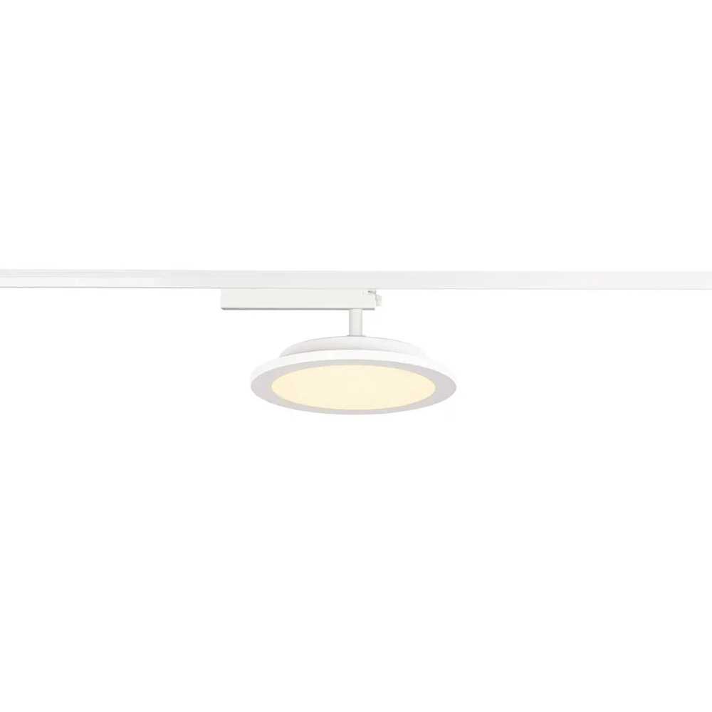 S.Luce SLV Panel LED Spot Schwarz Track Round Ø 20cm 1-Phasen 50% Rabatt für begrenzte Zeit