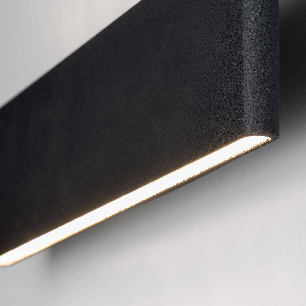 S.Luce Slim LED-Wandleuchte Up&Down 540lm Schwarz eloxiert Outlet