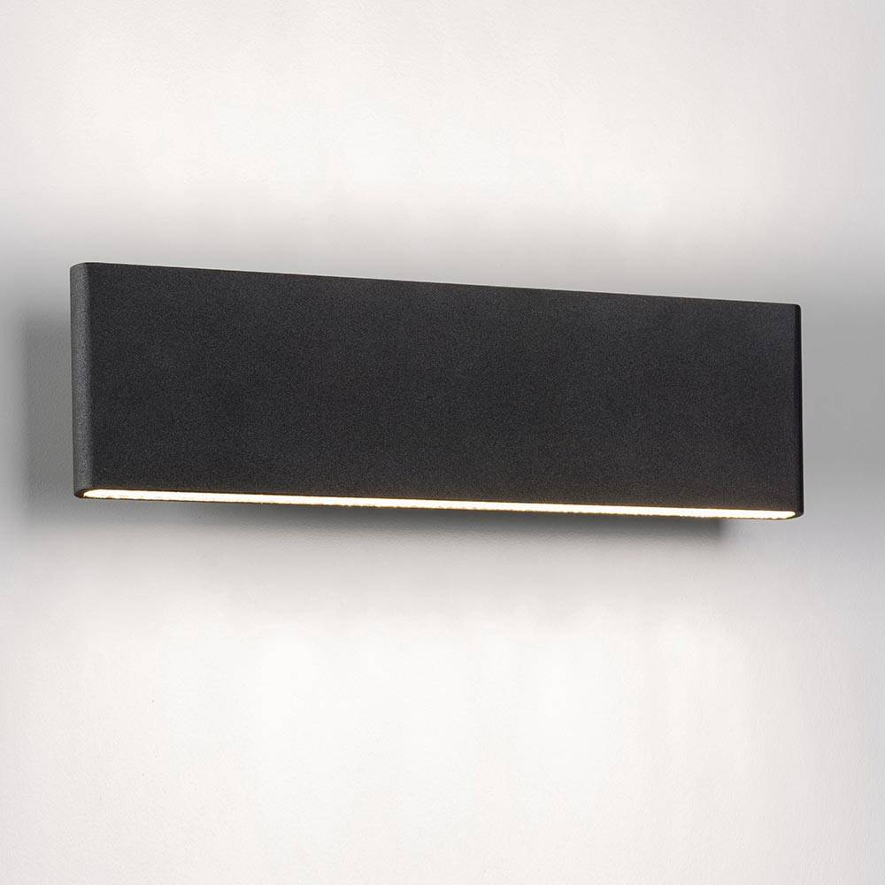 S.Luce Slim LED-Wandleuchte Up&Down 540lm Schwarz eloxiert Outlet