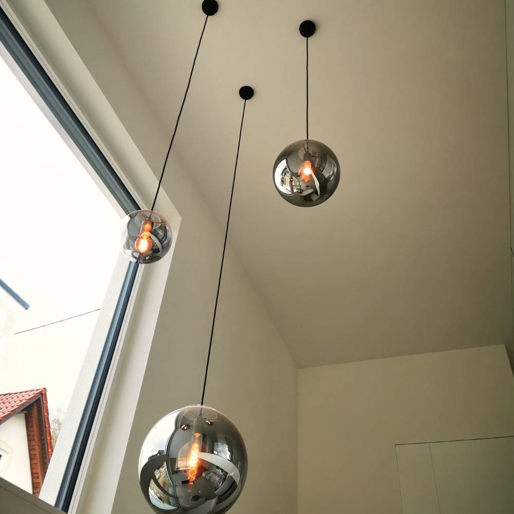 S.Luce s.luce Orb Glaskugel Galerieleuchte 5m Abhängung Meist gekauft