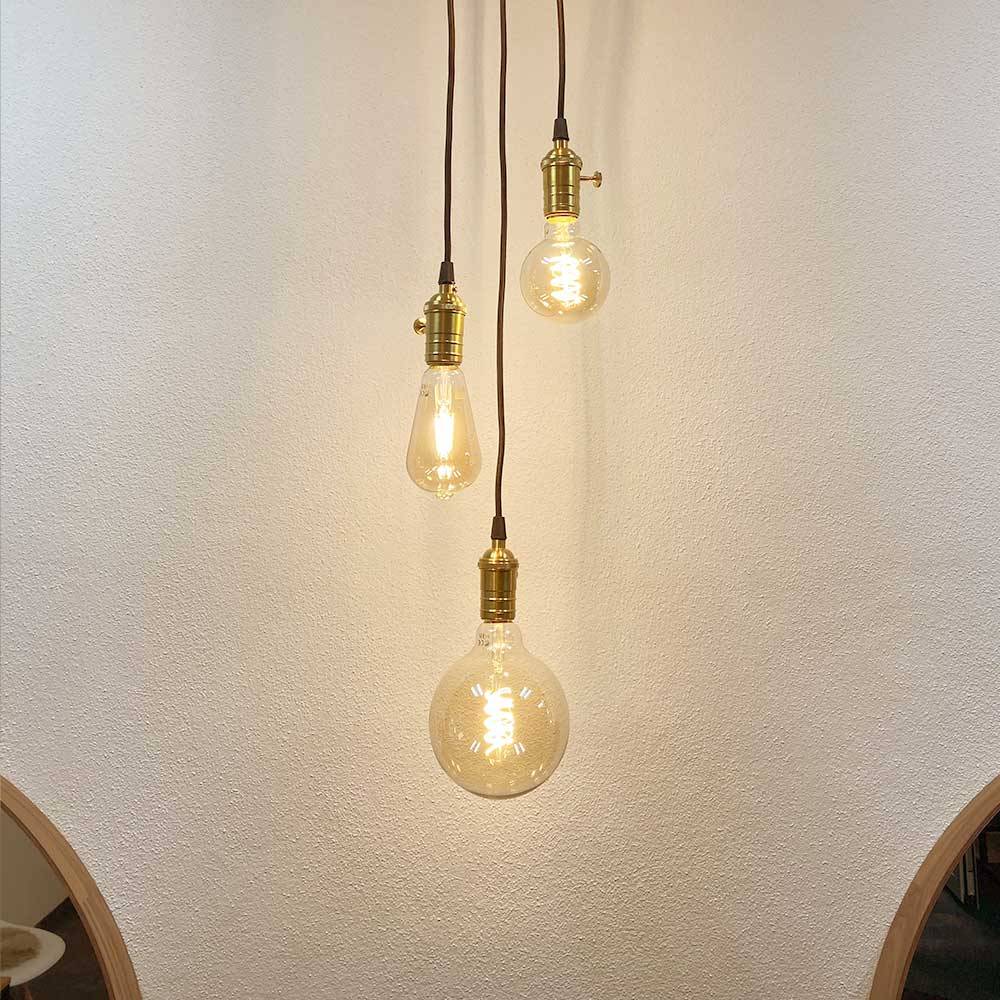 S.Luce s.luce Socket Textilkabel mit Retro-Fassung und Schalter Blitzverkäufe