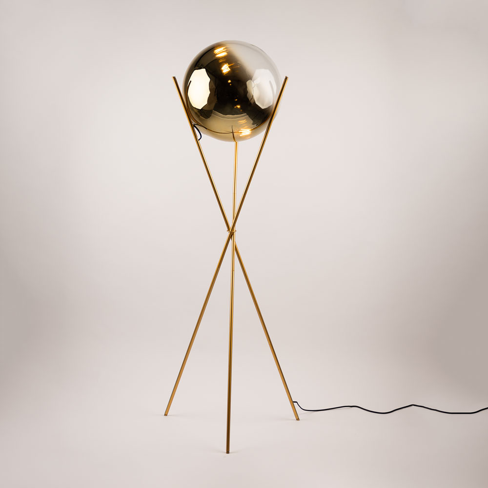 S.Luce s.luce Orb Tripod Glaskugel Stehlampe Dreibein 160cm Flash Sale