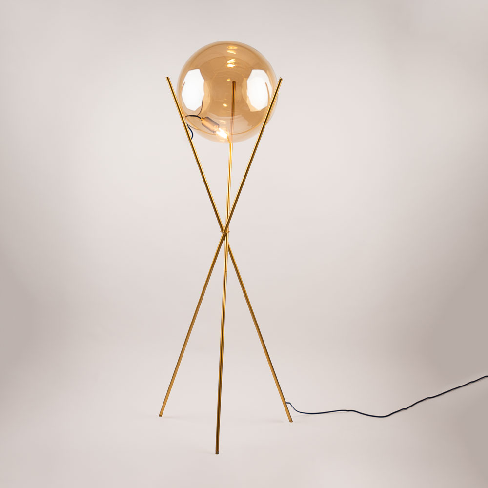 S.Luce s.luce Orb Tripod Glaskugel Stehlampe Dreibein 160cm Flash Sale