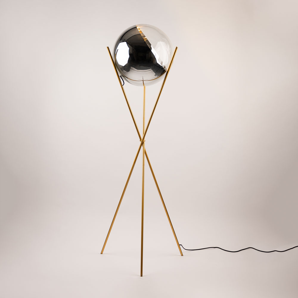 S.Luce s.luce Orb Tripod Glaskugel Stehlampe Dreibein 160cm Flash Sale