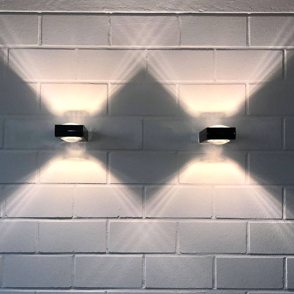 S.Luce s.luce Beam X moderne Wandleuchte Up & Down eckig Begrenztes Angebot